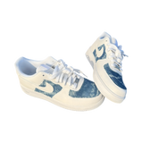 BY:MY$ELF x KV KU$TOMS DISTRESSED JAPANESE DENIM AF1
